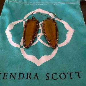 Brown Kendra Scott earrings